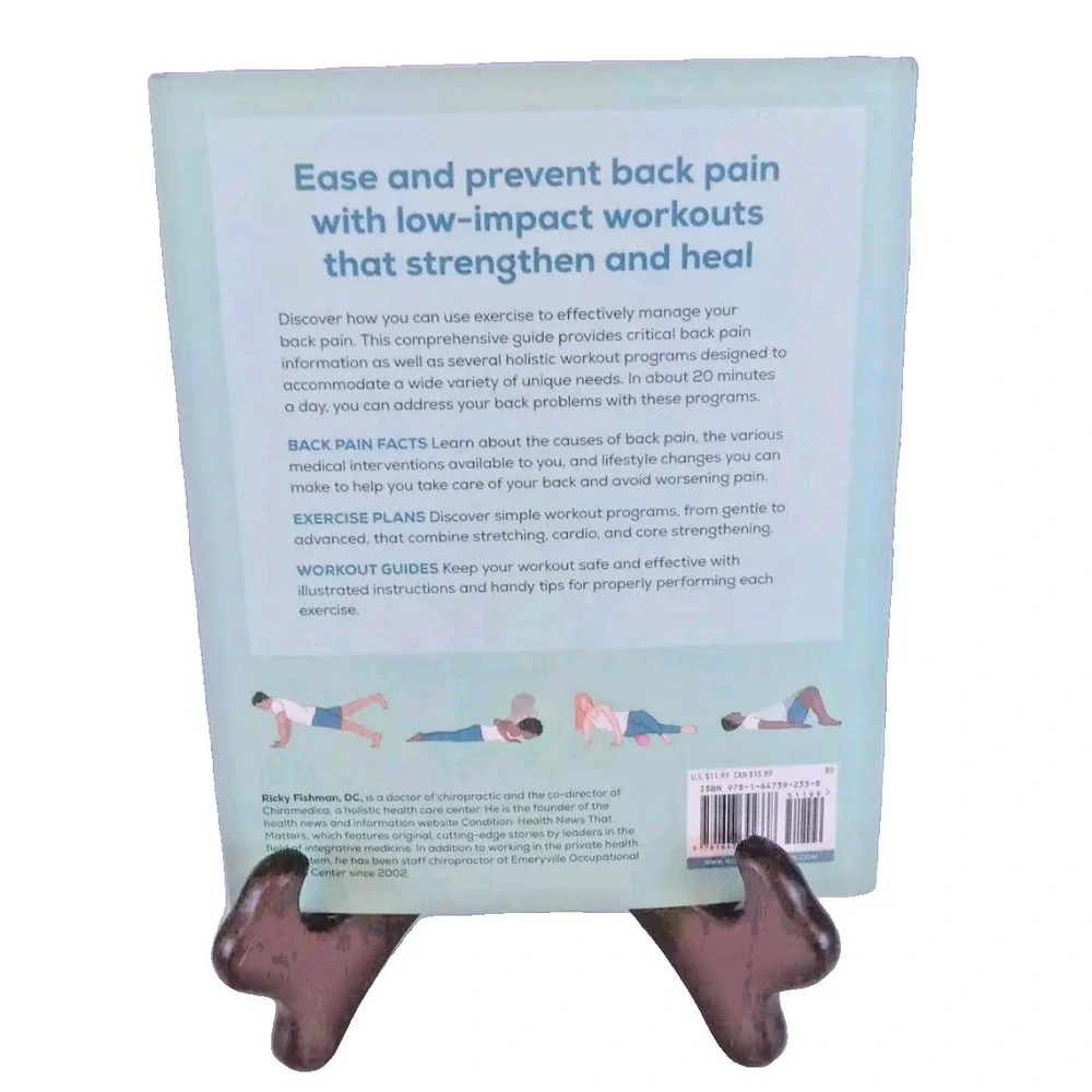 Back Pain Relief Plan: A 20-Minute Exercise-Based Program to Prevent, Manage, an
